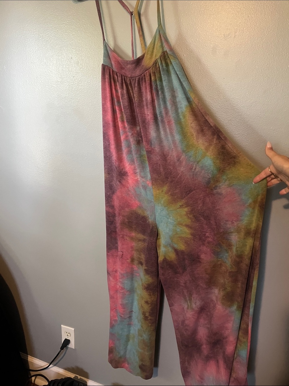 EARTHBOUND Multicolor Tie-Dye Wide-Leg Jumpsuit